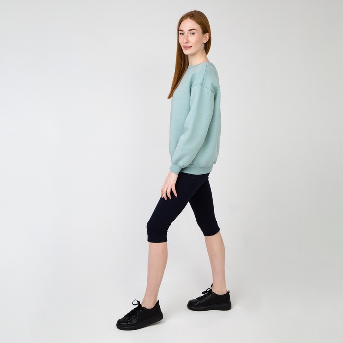 Свитшот женский НАЧЁС, цвет ментол, размер 50-52 51371