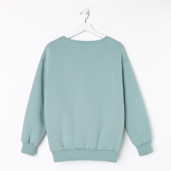 Свитшот женский НАЧЁС, цвет ментол, размер 50-52 51371