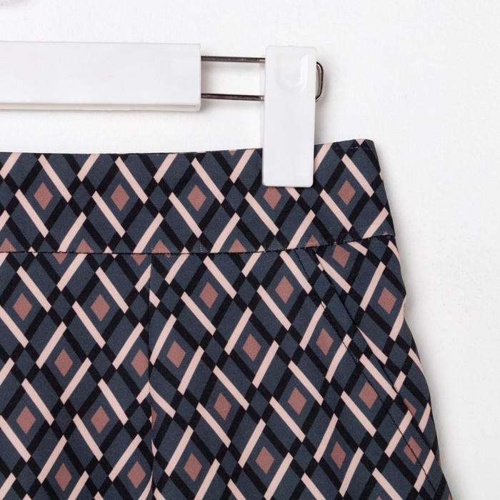 Юбка женская карандаш, цвет коричневый, размер 44 51372