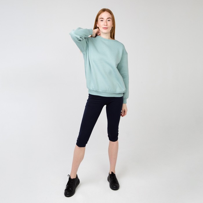 Свитшот женский НАЧЁС, цвет ментол, размер 42-44 51373