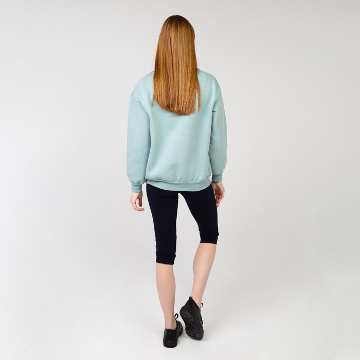 Свитшот женский НАЧЁС, цвет ментол, размер 42-44 51373