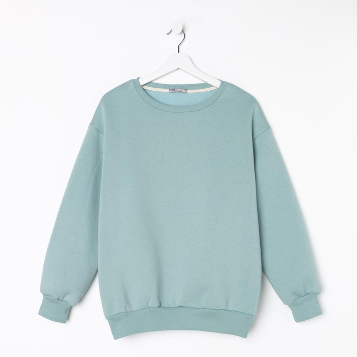 Свитшот женский НАЧЁС, цвет ментол, размер 42-44 51373
