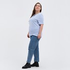 Рубашка женская, цвет голубой, размер 50 7421799