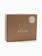 Плед с рукавами «Этель» «Серебряные снежинки» 150×200 см,100% п/э, корал-флис 220 г/м² - Фото 5