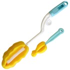 Набор губок-ершиков для мытья бутылочек и соски, 2 шт, цвет МИКС - Фото 3