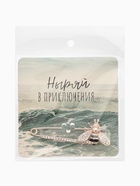 Булавка «Пчела» со стразами, 6.5 см, чёрно-белая в розовом золоте - Фото 6