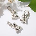 Подвеска «Слон», цвет серебро - Фото 2