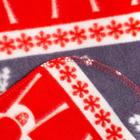 Плед «Веселые олени», 120×150 см, флис 150 г/м² - Фото 3