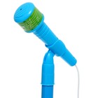 Микрофон на стойке «Новогодний подарок», цвет голубой - Фото 6