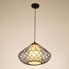 Светильник BayerLux 1650/1 E27 40 Вт черный 44×44×28 см - фото 3765440