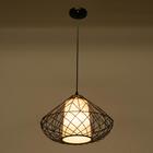 Светильник BayerLux 1650/1 E27 40 Вт черный 44×44×28 см - фото 3765441