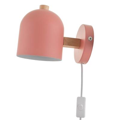 Бра 1668/1PK E27 40Вт розовый 18х13х16 см