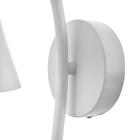 Бра 1670/1WT E27 40 Вт белый 22×12×34.5 см - Фото 8