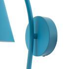 Бра "Олень" 1хE27 40Вт голубой 22х12х34,5 см - Фото 5