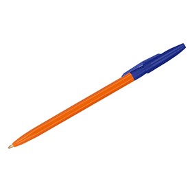 Ручка шариковая "Стамм" 511 ORANGE, узел 0.7 мм, чернила синие, стержень 152 мм