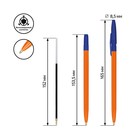 Ручка шариковая "Стамм" 511 ORANGE, узел 0.7 мм, чернила синие, стержень 152 мм - Фото 4