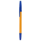 Ручка шариковая «Стамм», «Оптима», ORANGE, узел 1.0 мм, чернила синие на масляной основе, стержень 131 мм - Фото 5
