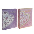Фотоальбом на 200 фото 13х18 см "Сердце-лучшие моменты" в коробке, МИКС 5,4х23,5х29,5 см - Фото 3