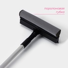 Щётка для окон Доляна, телескопической ручка 60(97) см, водосгон 20 см, насадка из поролона 20×8 см - Фото 3