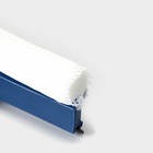 Щётка для окон Доляна, телескопическая ручка 49(75) см, водосгон 20 см, насадка поролон 20 см, синяя - Фото 5