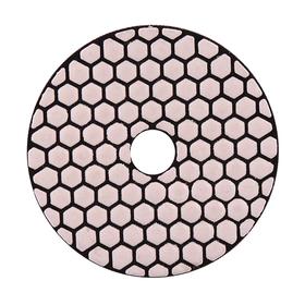 Алмазный гибкий шлифовальный круг "Черепашка" TRIO-DIAMOND, для сух. шлифовки, 100 мм, №100