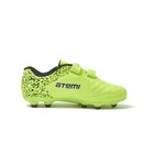 Бутсы футбольные Atemi SD150 MSR, синтетическая кожа, цвет салатово-чёрный, размер 28 - Фото 3