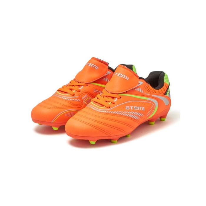 Бутсы футбольные Atemi SD300 MSR, синтетическая кожа, цвет оранжевый, размер 43