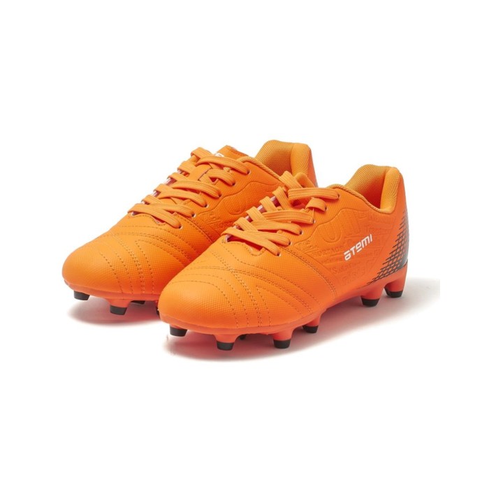 Бутсы футбольные Atemi SD550 MSR, синтетическая кожа, цвет оранжевый, размер 43