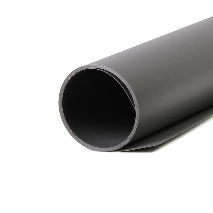 Фон пластиковый PVC, 60×130 см, цвет серый - Фото 1