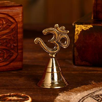 Колокол «Ом», 7×5×9 см, латунь