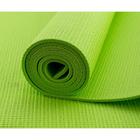 Коврик для йоги и фитнеса Atemi AYM01GN, ПВХ, 179х61х0,4 см, зеленый - Фото 2