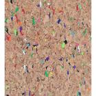 Коврик для йоги и фитнеса Atemi AYM043, TPE, пробка, 173х61х0,4 см, бирюзовый - Фото 5