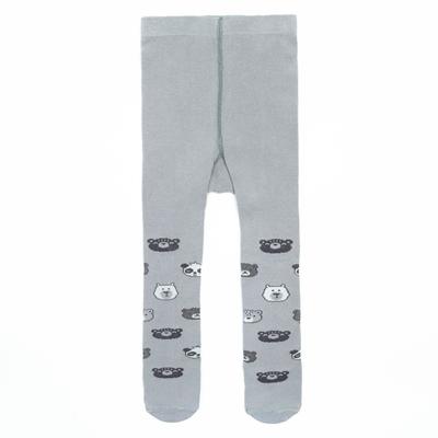 Колготки детские «Крошка Я. Мишка», серый, рост 86-92 см