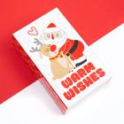 Набор новогодних женских носков KAFTAN "Санта" р. 36-39 (23-25 см), 2 пары 7065215