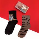 Набор женских новогодних носков KAFTAN "Тигр" р. 36-39 (23-25 см), 2 пары - фото 35185493