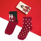 Набор новогодних женских носков KAFTAN "Дама" р. 36-39 (23-25 см), 2 пары - Фото 2