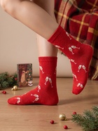 Носки женские новогодние KAFTAN Xmas, набор 2 пары, размер 36-39 (23-25 см) - Фото 1