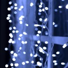 УЦЕНКА Гирлянда «Занавес» 2×1.5 м, IP44, УМС, белая нить, 360 LED, свечение белое, 220 В - Фото 8