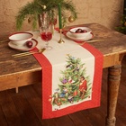 Дорожка новогодняя на стол «Этель» Noble Christmas 40×147 ±5 см, 100% хл, саржа 190 г/м² - Фото 3