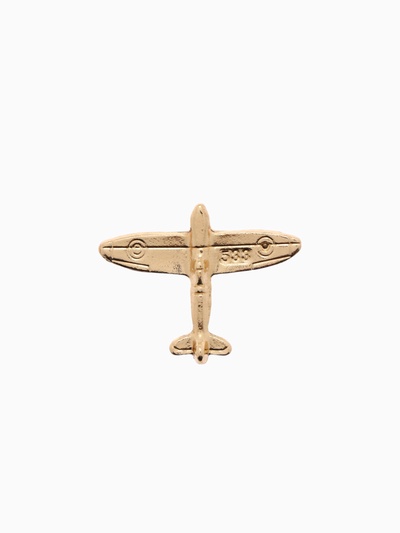 Значок «Самолёт», цвет золото