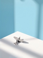 Значок «Самолёт», цвет серебро 7077710