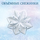 Книжки - вырезалки «Новогоднее настроение», набор 3 шт. по 20 стр., объёмные снежинки, Холодное сердце - Фото 6