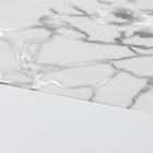 Салфетка сервировочная на стол «Мрамор», 45?30 см, цвет белый (комплект 6 шт) - фото 24574342