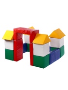 Мягкий игровой конструктор «Замок», куб 30×30 см - Фото 2
