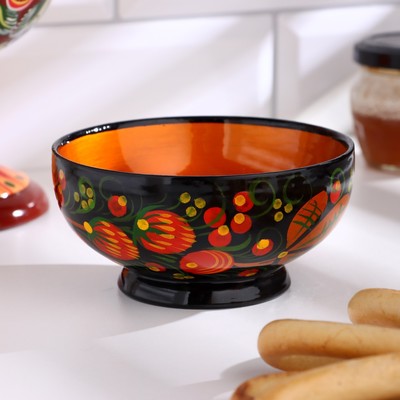 Чашка деревянная хохлома «Малая», 11×5.5 см