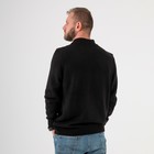 Кардиган мужской SL, 46, чёрный 7012147