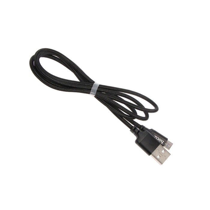 Кабель Hoco X14 Times Speed, microUSB - USB, 2 А, 1 м, черный - фото 51453960