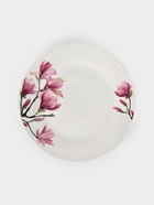 Десертная тарелка Доляна «Сакура», d=19 см, керамика, белая - Фото 1