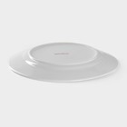 Тарелка керамическая обеденная Доляна «Сакура», d=23 см, цвет белый - Фото 3