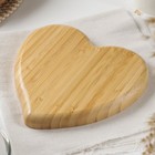 Блюдо для подачи Доляна «Цветение», d=19,5 см, бамбук - Фото 4